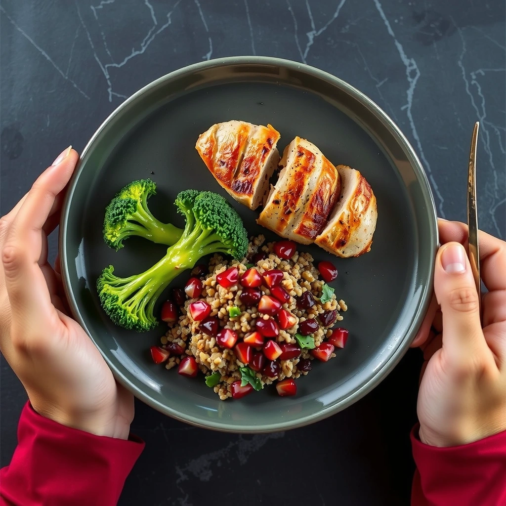 Gotowy talerz Kuchni Kontrastów